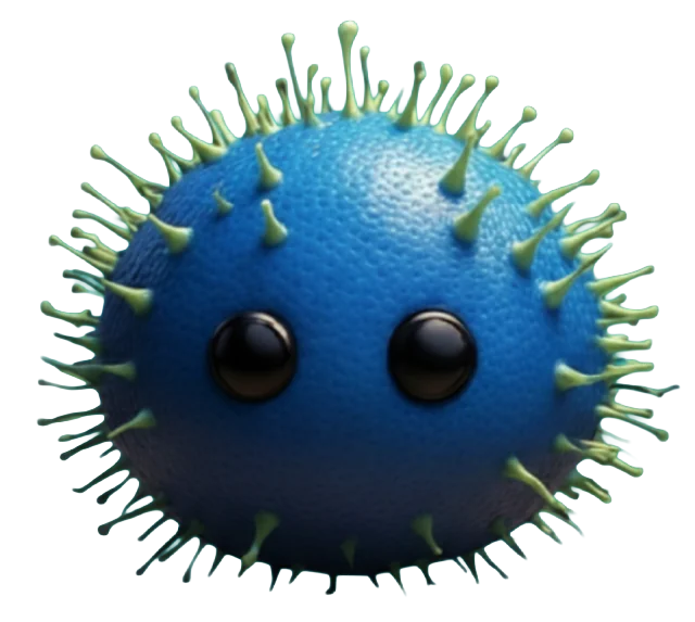 Influenza microbe character